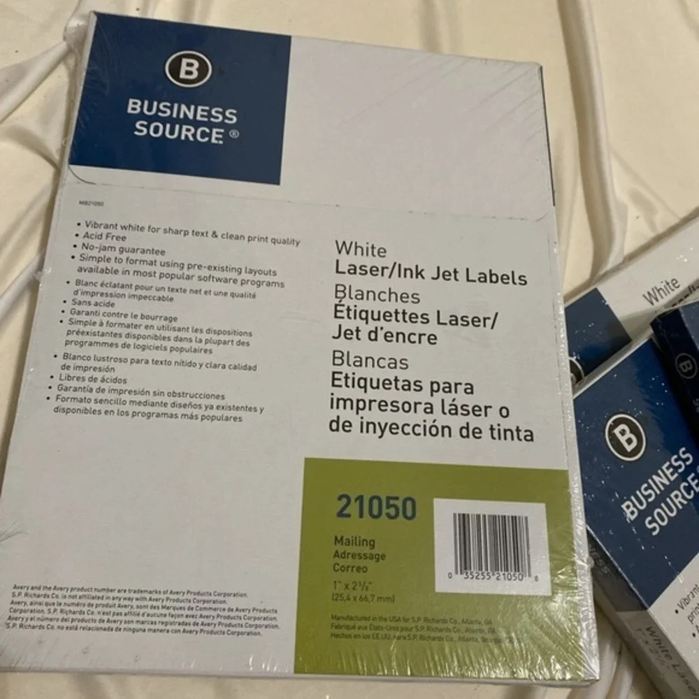 Business Source‎ Mailing Laser Label - 1